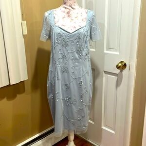 Adrianna Papell beaded cocktail dress